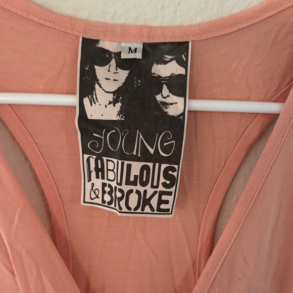 Young Fabulous & Broke Pink and Orange Ombre Dress - Picture 2 of 3